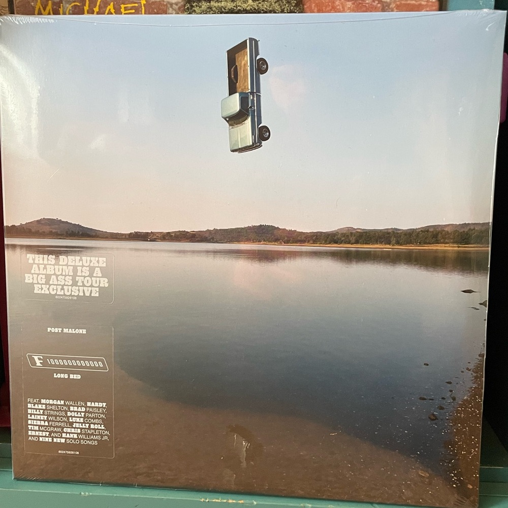 Post Malone tour-exclusive vinyl F1-Trillion: Long Bed SEALED